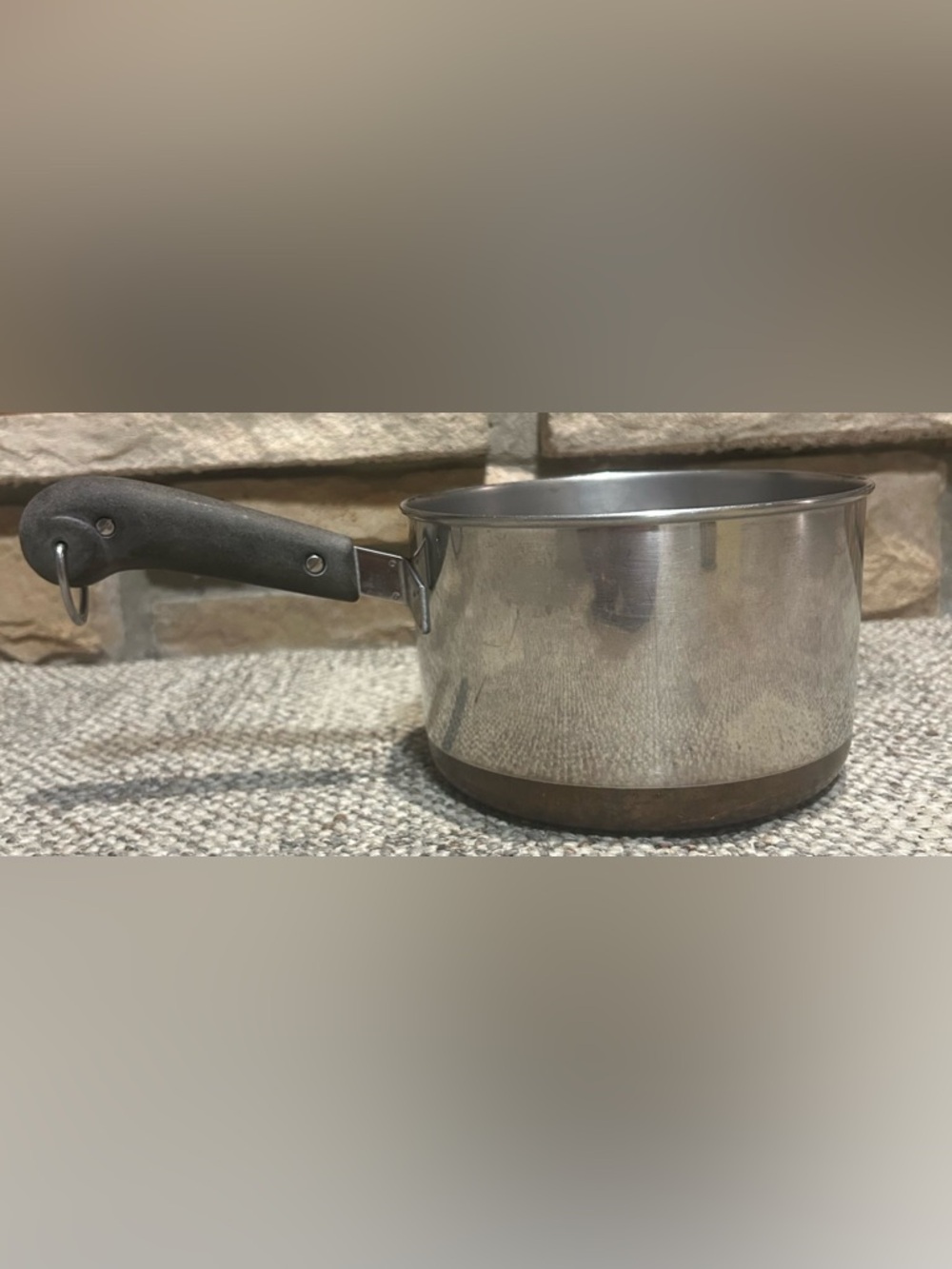 Revere Ware 2qt Copper Bottom Sauce Pan Pot